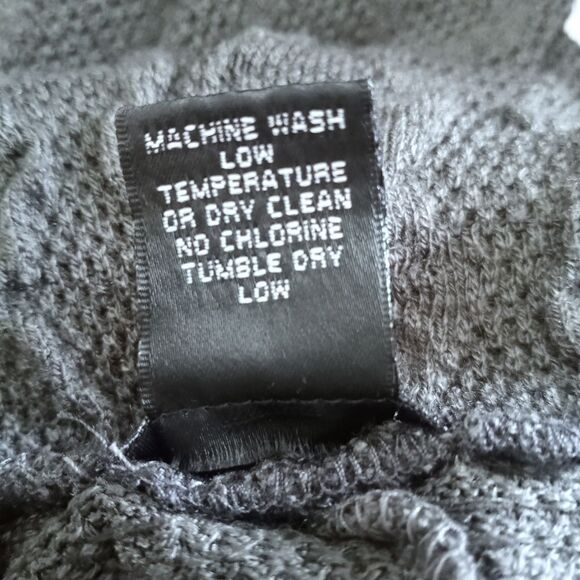 RHAPSADY GRAY COWL-NECK SWEATER DRESS SZ.L EUC - Picture 8 of 8